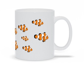 Clown Fish Tropical Fish  Pattern Mug In 11oz Or 15oz