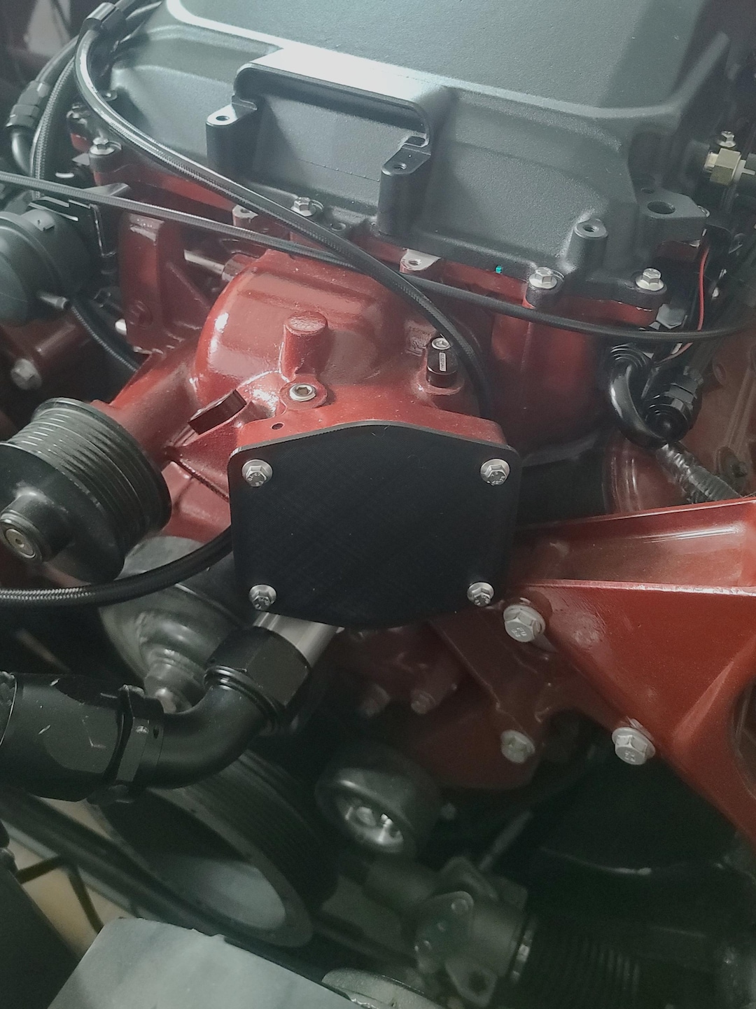 Throttle Body Block off Plate for Gen IV LS and Most Aftermarket LS ...