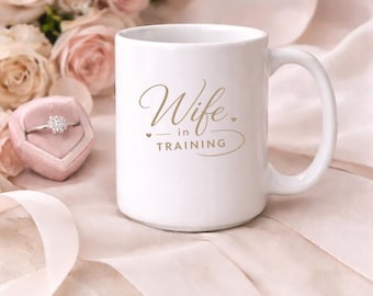Personalized Wedding Mug, Custom Couple Coffee Mug with Names & Date, Bride Gift, Engagement Gift, Newlywed Keepsake