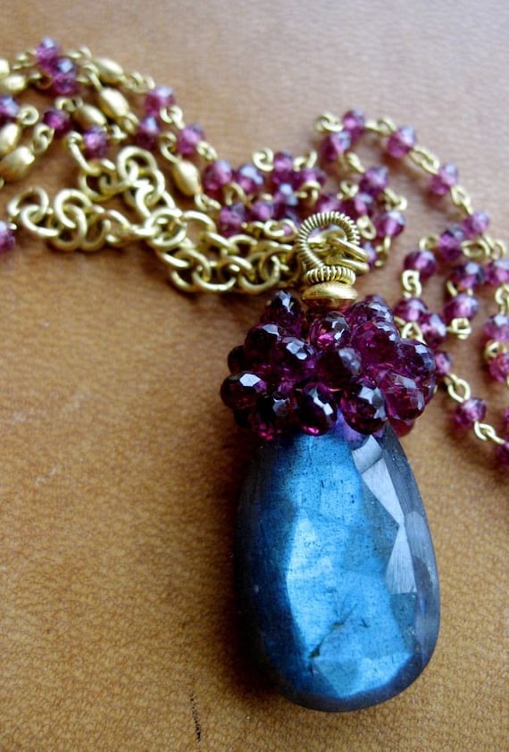 Items similar to The Golden Jewel Necklace on Etsy