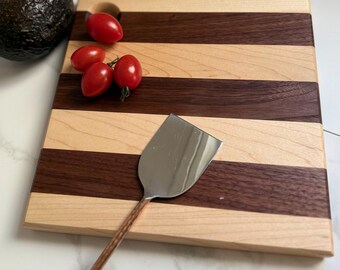Handmade Maple and Walnut Charcuterie board, Snack board