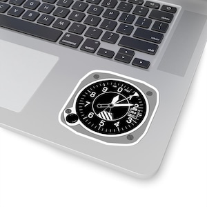 Airplane Altimeter Stickers, Aircraft Instrument Decal, Aviation Pilot Accessories, Flight Engineer Gift, Flight Attendant Decor, Aircraft