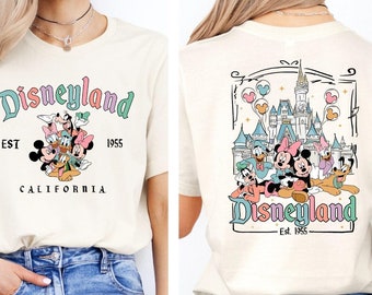 Disneyland Est. 1955 Sweatshirt, Disneyland Sweatshirt, Disneyland California Sweatshirt, Mickey And Friends Sweatshirt, Disney Trip Sweater