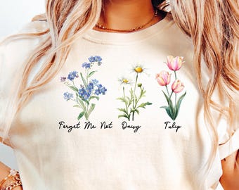 Subtle FDT Shirt, F*ck Donald Trump Tshirt, Floral FDT Gift, Flower Anti Trump T-shirt, Anti MAGA Shirts, Political T shirt, Feminist Gift