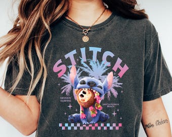 Stich Sommer Shirt, Lilo und Stitch Shirt, Magic Kingdom Shirt, Stitch Film Shirt, Stitch Fan Shirt, lustiges Disney Stitch Tee, Stich Liebhaber