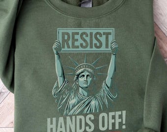 widerstehen Shirt Freiheitsstatue Tshirt, widerstehen T-Shirt Frauen, widerstehen Tshirt für feministisches Geschenk, widerstehen T-Shirt, widerstehen T-Shirt für feministisches Shirt