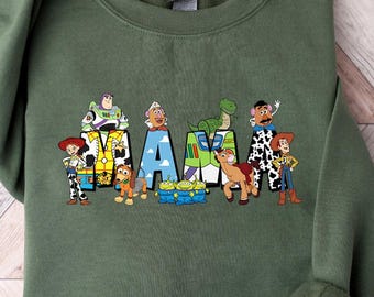 Koszulka Mama Toy Story, Koszulka Mama Cartoon, Koszulka Retro Toy Story Mama, Koszulka Magical Mama, Koszulka na Dzień Matki, Prezent dla Mamy