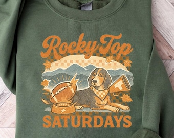 Rocky Top Tennessee Football Sweatshirt, Tennessee, Football Maskottchen Sweatshirt, Tennessee Liebhaber Geschenk, Tennessee Preppy Maskottchen T-Shirt