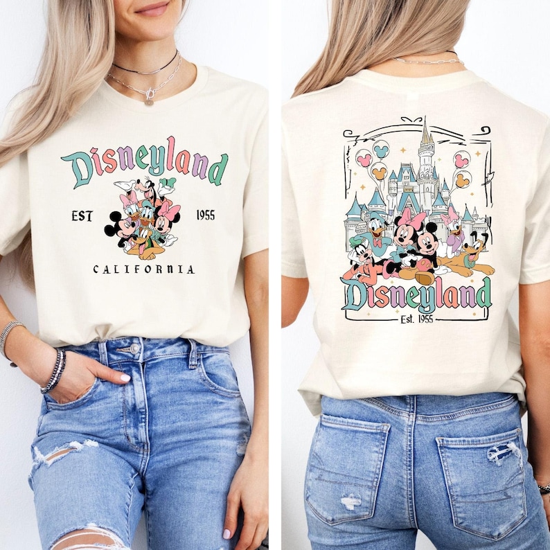 Sudadera Disneyland Est. 1955, sudadera Disneyland, sudadera Disneyland California, sudadera Mickey And Friends, suéter Disney Trip imagen 1