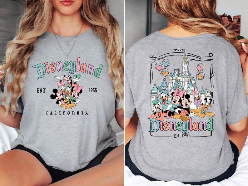 Sudadera Disneyland Est. 1955, sudadera Disneyland, sudadera Disneyland California, sudadera Mickey And Friends, suéter Disney Trip imagen 3