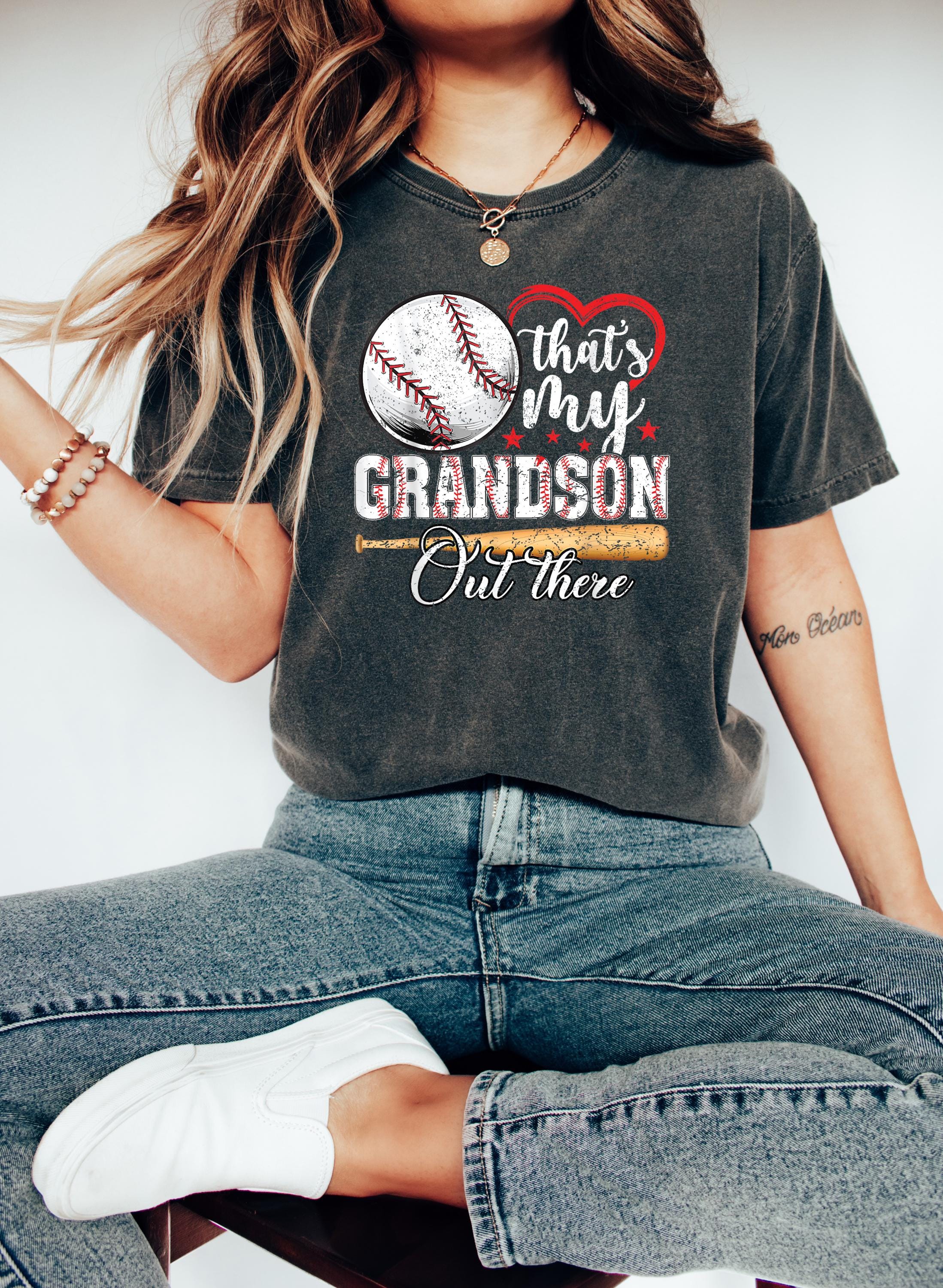 That's My Grandson Out There Svg, Baseball Grandma Svg, Moth | Inspire