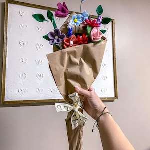 Filz Blumenstrauß