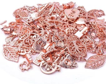 Rose gold Charms