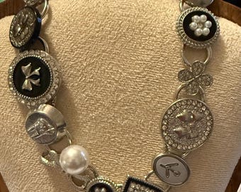 Y2K bow & Butterfly Choker Necklace