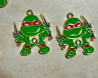 Turtles cartoon charms/ pendants
