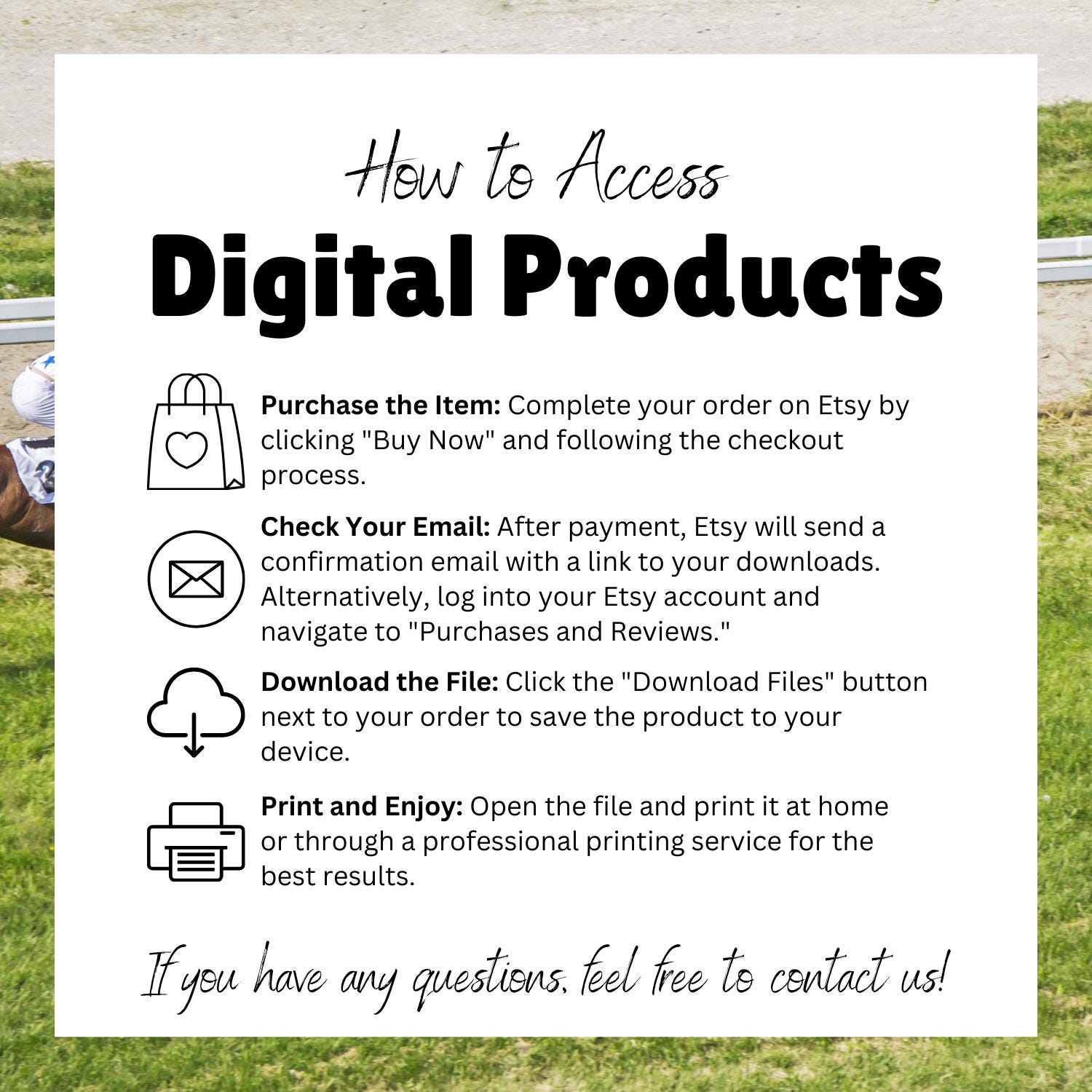 Kentucky Derby Trivia Game Printable Party Activity Derby Quiz With