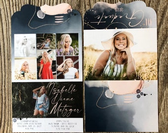 CUSTOM Graduation Cards · Gradutaion Photo Cards Custom Designed for your pictures · Professionally printed and AMAZING quality