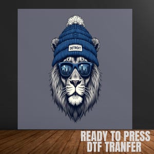 Detroit Football DTF,Transfer, Ready to Press DTF Transfers Iron On, Vintage Graphic Retro Detroit Football dtf,Football Fan Gift haet press