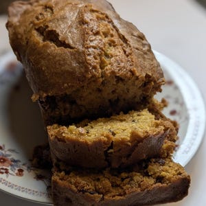 Pumpkin Bread Gluten and Dairy Free Mini - with option of using Pyure stevia or Monk Fruit blend as sweetener