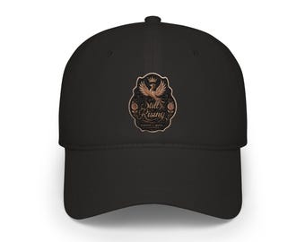 Embroidered Phoenix Queen Trucker Hat, Still Rising Motivational Cap, Resilience Inspirational Gift for Women