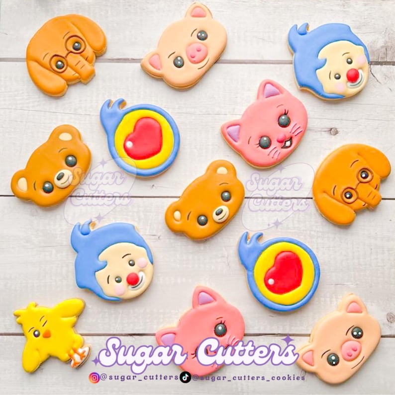 Plim Plim Circus Set, All Characters | Cookie Cutter STL for Cutters ...