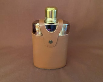 Vintage Leather-Wrapped Flask – Timeless Style & Quality Craftsmanship