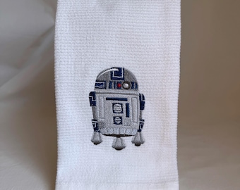 R2-D2 Embroidered Towel - Star Wars Fan Gift
