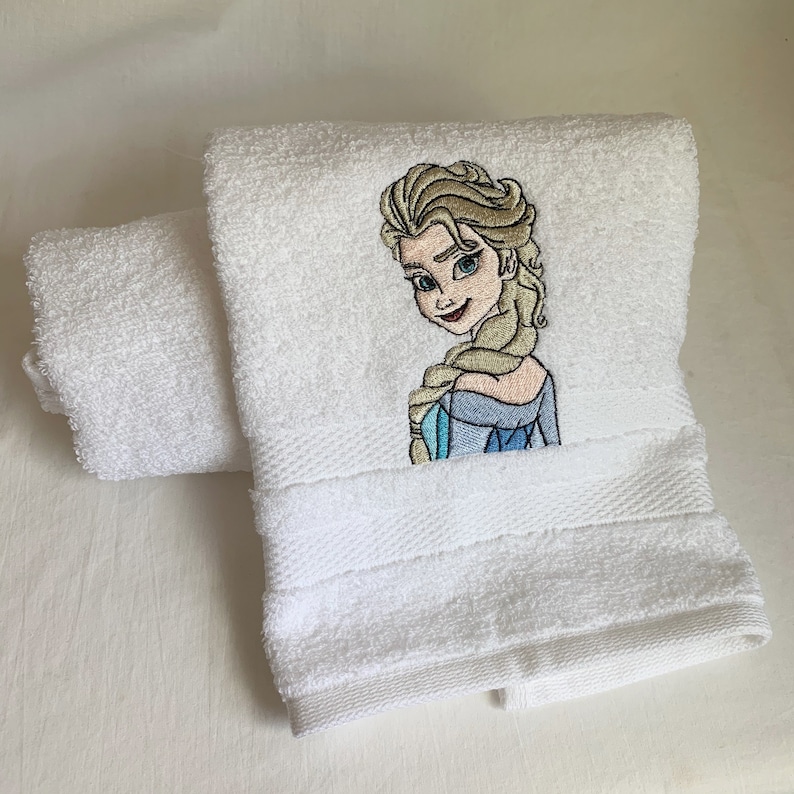Frozen Movie Towel Frozen Characters Elsa Towel Etsy