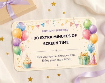 Kids Birthday Coupon Book Printable, Gift from Grandma and Grandpa, Grandparents Day Gift for Grandkids, Editable Coupons Instant Download