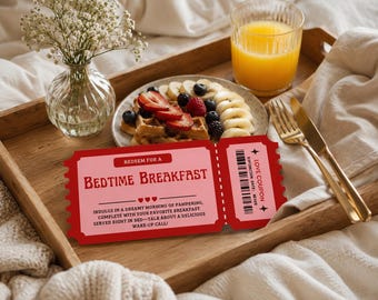 Printable Date Idea Coupon Book, 36 Editable Love Coupons, Anniversary Valentine’s Day Date Night Gift, Romantic Vouchers for Couples