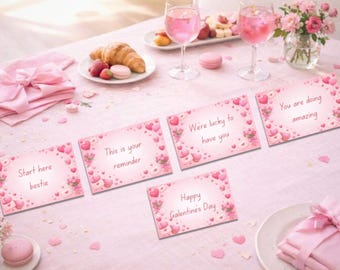 Galentine’s Day Affirmation Cards, Pathway Cards, Friendship Affirmation, Valentine’s Day Cards, Friendship Valentines Gift, Galentines Gift