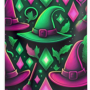 Wicked Inspired Tapestry - Wicked Party Banner - Halloween Party Banner - Theater Kids Gift - Wicked Party Supplies - Wicked Home Decor
