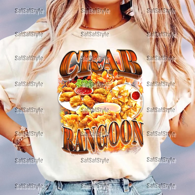 Crab Rangoon SVG PNG, Funny Chinese Buffet Meme Design, I Love Crab ...