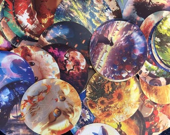 Nature Stickers: Random Pack of 10