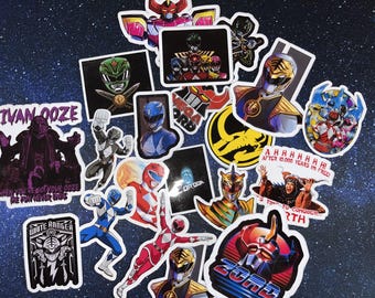 Colored heroes stickers