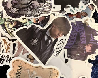 gothic character stickers