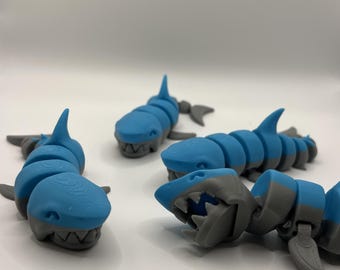3D shark articulated
