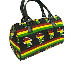 Sac de docteur de sac à main fait main des Etats-Unis avec le modèle africain de modèle de modèle de modèle de modèle, tissu de coton, nouveau