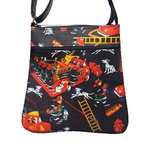 US HANDMADE Handbag Crossover Body Bag with &quot;Dalmatian Dogs&quot; Pattern Shoulder Bag Handbag Purse, New