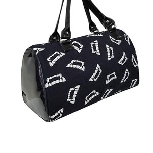 US Handmade Doctor Bag: Vampire Teeth Glow, Black Satchel Style