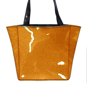 US HANDMADE Handbag Shopping Travel Shoulder Bag Style with &quot;Shiny Shimmering Gold&quot; Pattern Purse, Cotton, New