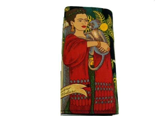 Frida Kahlo Poppies Bifold Wallet – Monarque