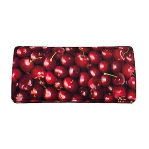US HANDMADE "Packed WATERMELON Slices" Tela de algodón de billetera plegable para mujer, nueva, rara