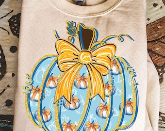 Coquette Pumpkin Grandmillennial PNG, Grandmillennial Coquette PNG, Fall PNG, Pumpkin Png, Fall Bow Png, Grand Png, Trendy Png, Preppy Png