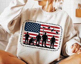 Land of the free Png, Veterans day png, honor and remember png, Patriotic png, Independence Day png, 4th Of July png, Retro 4th of July png