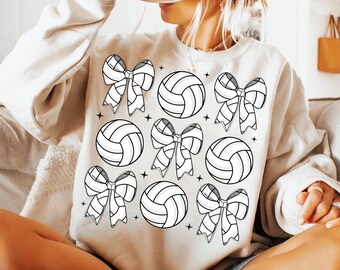 Volleybalboog png, volleybal mama png, volleybal png, coquette bow volleybal png Shirtontwerp, volleybalsublimatieontwerp