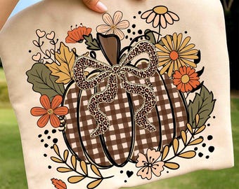 Floral Fall Pumpkin Png, Boho Pumpkin Coquette Png, Vintage Autumn Shirt Design, Retro Halloween Flowers Png, Pumpkin Spice Sublimation