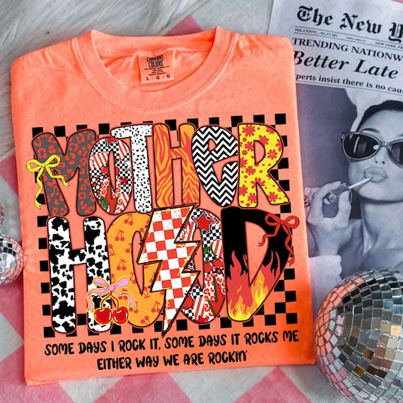 Preppy Mother Hood Checkered Png, Mom Life Png, Motherhood Coquette Bow Png, Trendy Mama PngLightning Bolt Cherry Y2K Grunge Mom Shirt Png