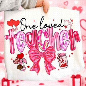 Leraar Valentijn png, geliefde leraar png, Valentijnsdag leraar png, leraar Coquette Bow png, leraar Valentijn png, retro leraar png
