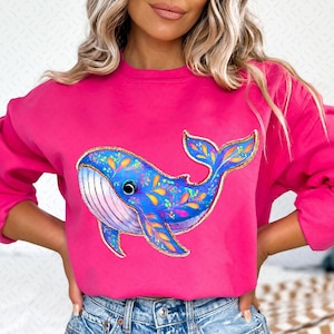 Summer Whale PNG, Preppy Summer Vibes Png, Neon Beach Png, Coastal Png, Toddler Summer Png, Retro Summer Coquette Png, Girly Ocean Png